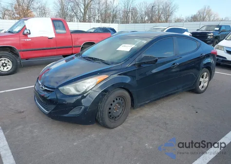 2011 Hyundai Elantra Gls из США, поврежденный, VIN 5NPDH4AE9BH011502